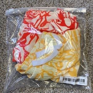 NWOT - Men’s Gradient Flowery Print Casual Summer Pool Beach Short Trunks